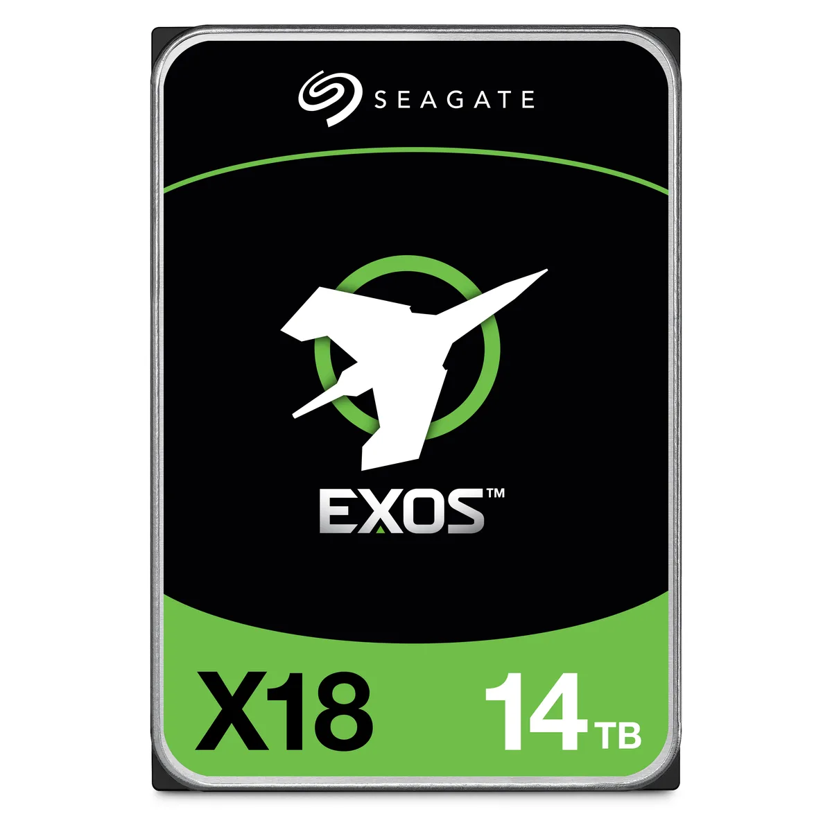 Seagate Seagate Exos X18 ST14000NM000J 14TB 7200 RPM 256MB SATA 6.0Gb/s 3.5" internal hard drive — 제품 사진