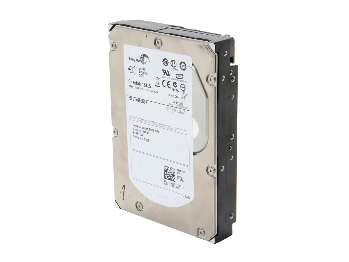 Seagate Seagate Cheetah 15K.5 ST3146855SS 146GB 15000 RPM 16MB SAS 3.5" internal hard drive — foto produk