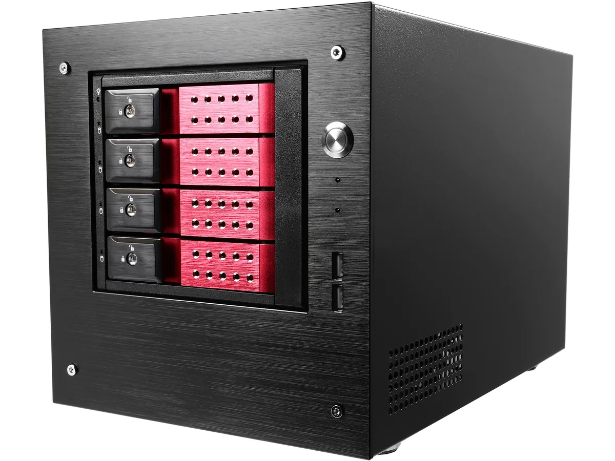 iStarUSA Inc. iStarUSA Inc. S-35-DE4RD server chassis 4 x 3.5" hot-swap trayless bays — produktfoto