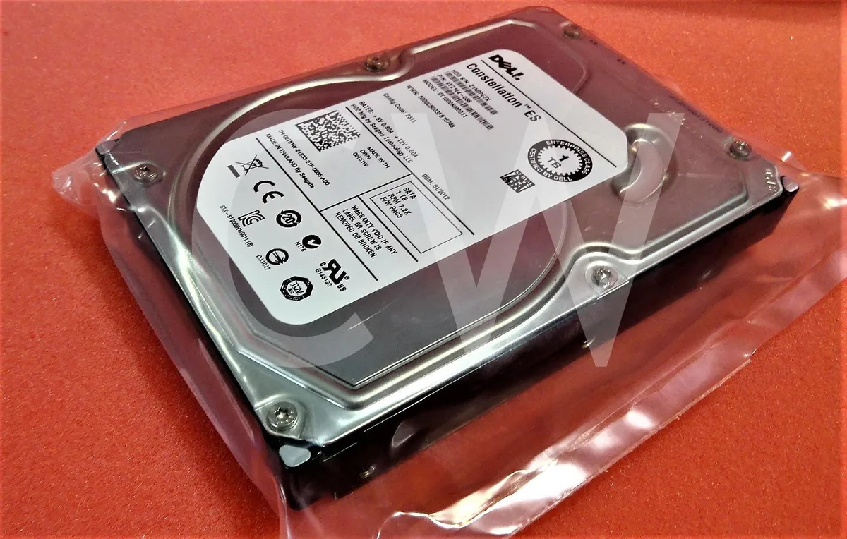 DELL DELL ST1000NM0011 1TB 7200RPM 64MB 3.5" SATA internal hard drive — 商品写真