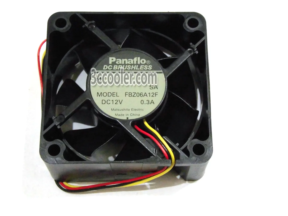 OEM Industries OEM Industries FBZ06A12F 60mm 12V 0.3A 3-pin CPU cooler — صورة المنتج