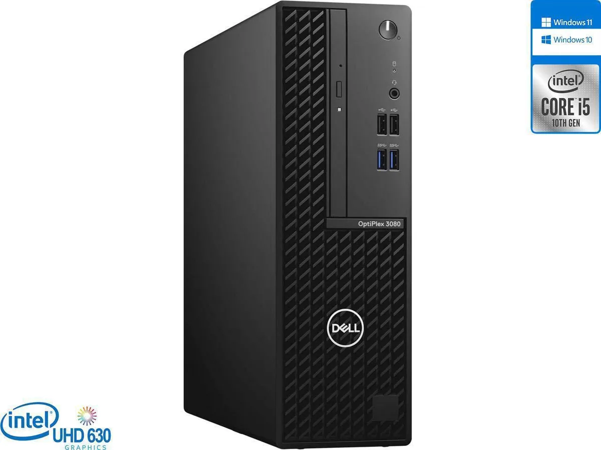 DELL DELL OptiPlex 3080 SFF desktop PC i7-10700 64GB DDR4 512GB M.2 + 1TB SSD — product photo