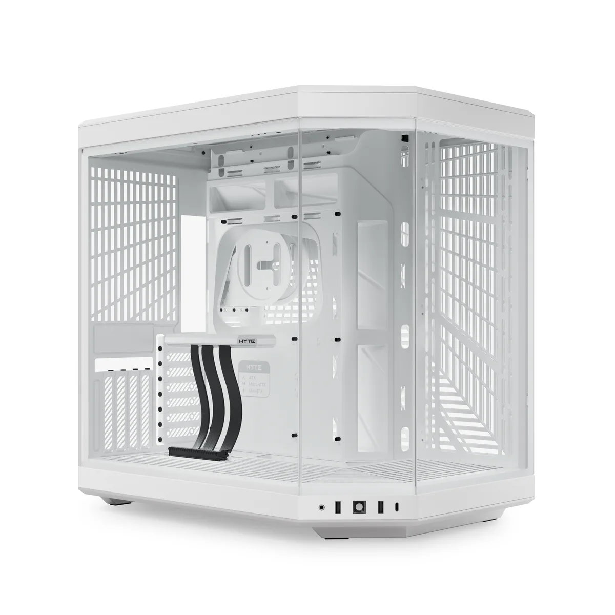 HYTE HYTE Y70 CS-HYTE-Y70-WW PC case Snow White — fotografija proizvoda