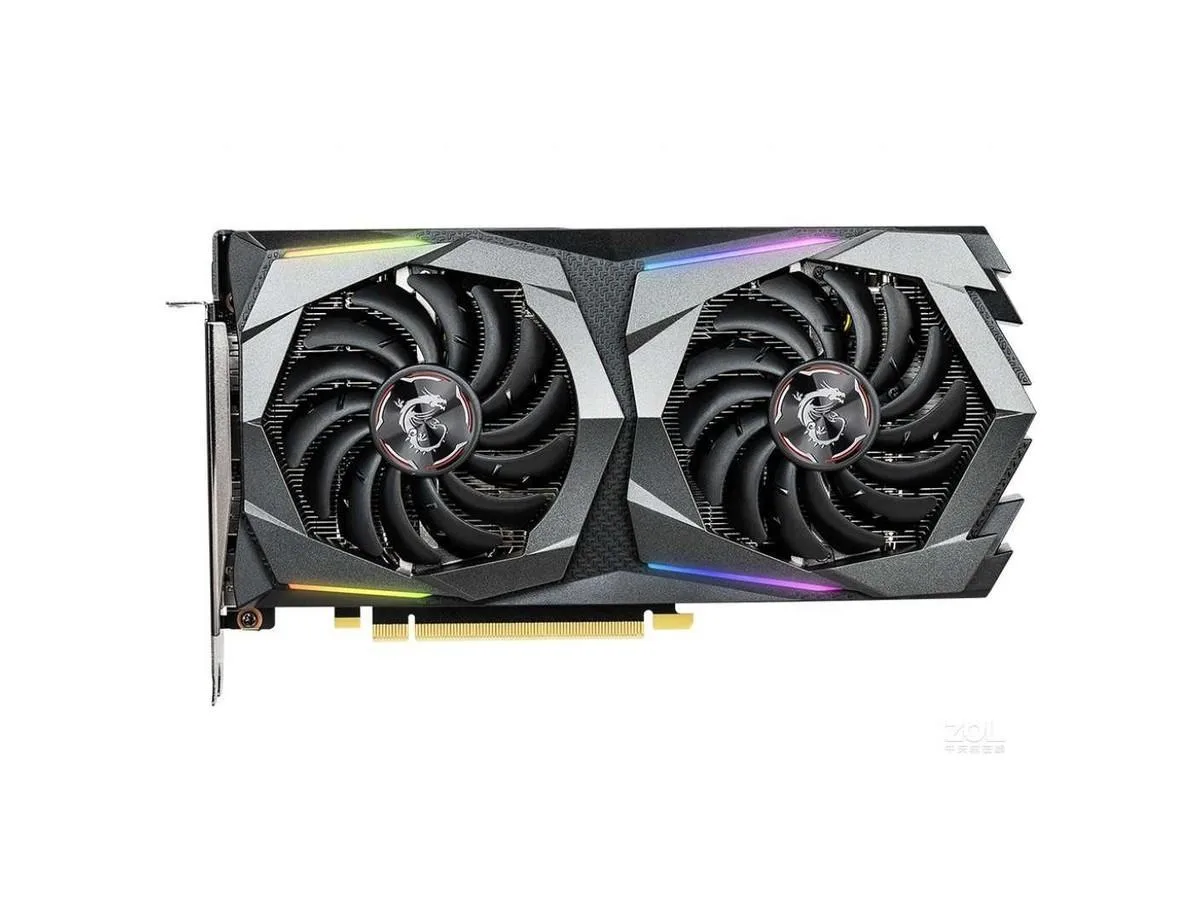 MSI MSI GeForce GTX 1660 GAMING 6G graphics card — φωτογραφία προϊόντος