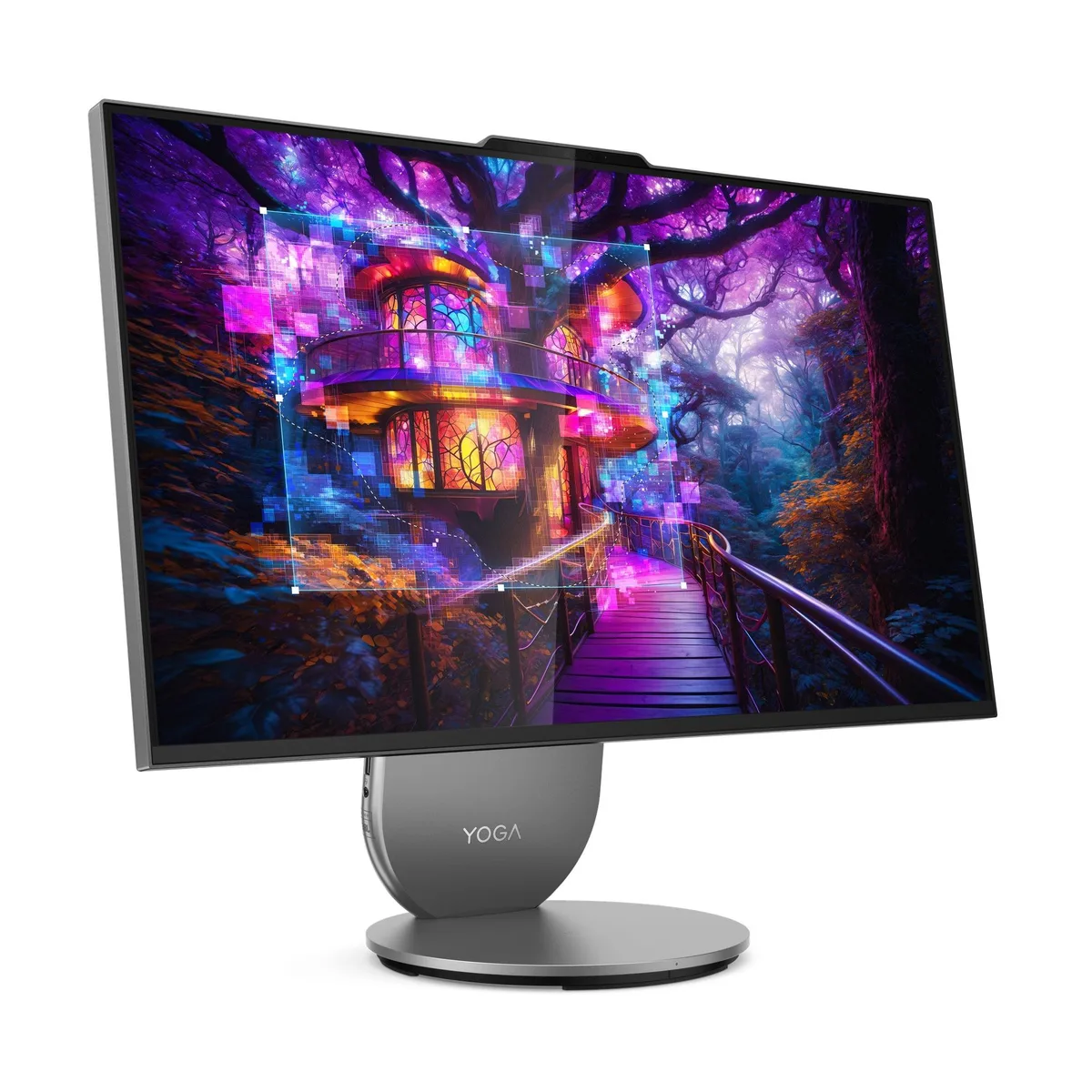27-inch QHD all-in-one desktop with adjustable stand