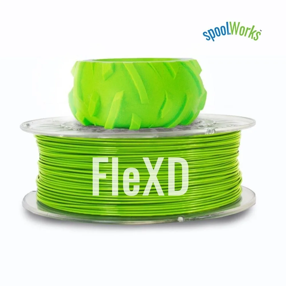 E3D Online E3D Online FleXD TPU Filament 1.75mm 500g Monster Green16 3d printers accessory — Produktfoto