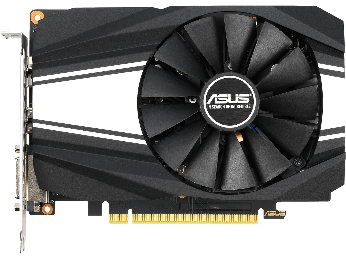 ASUS ASUS PH-GTX1660S-O6G GeForce GTX 1660 SUPER 6GB graphics card — product photo