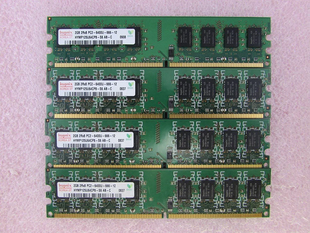 SK hynix SK hynix 8GB DDR2 Desktop RAM 4 x 2GB PC2-6400 800MHz — foto del producto