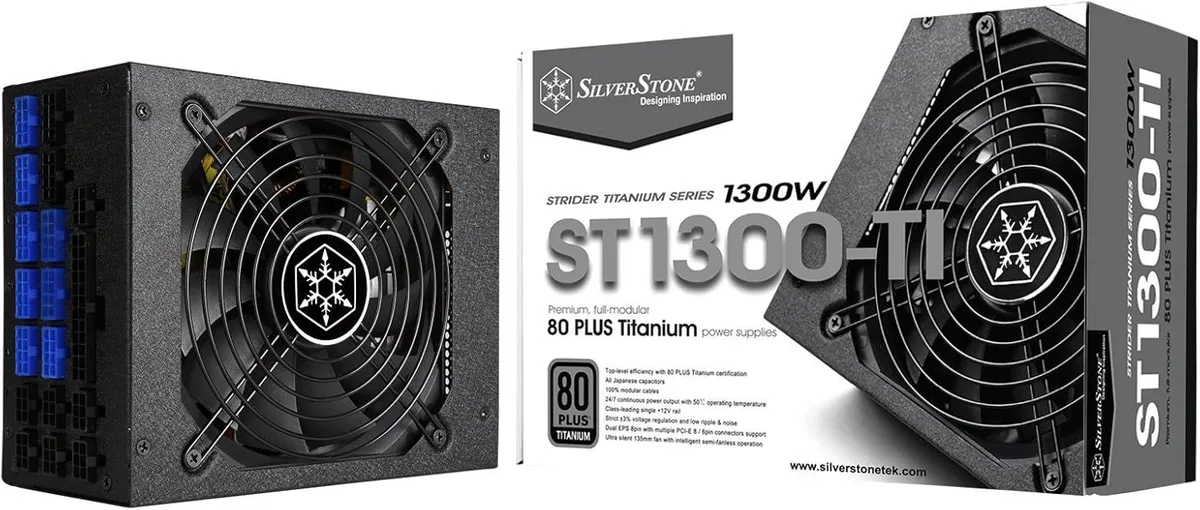 Silverstone Technology Silverstone Technology ST1300-TI 1300W 80 Plus Titanium server chassis — foto produk