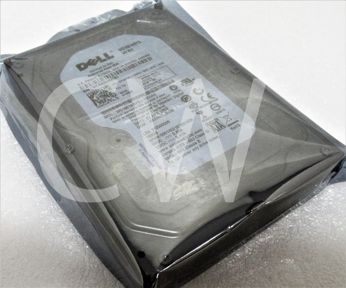Silver 3.5 inch SATA hard drive bare unit