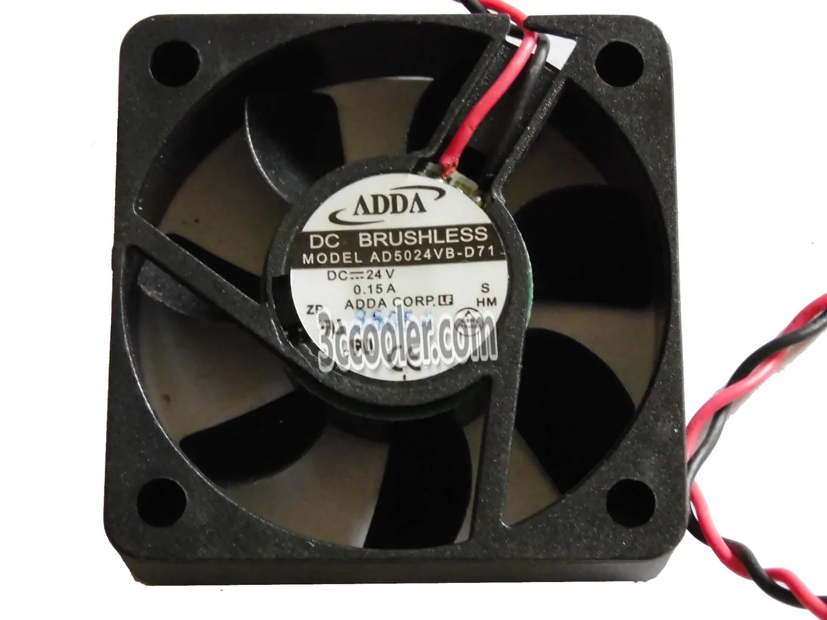 OEM Industries OEM Industries AD5024VB-D71 50x15mm 24V 0.15A CPU cooler — fotografia produktu