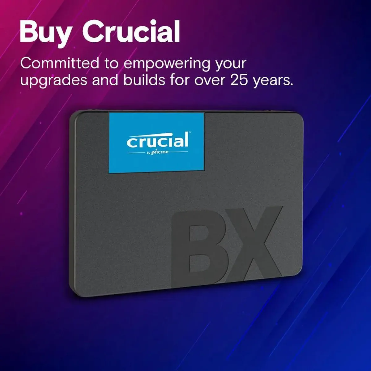 Crucial Crucial BX500 2TB SATA 2.5-inch internal SSD — product photo