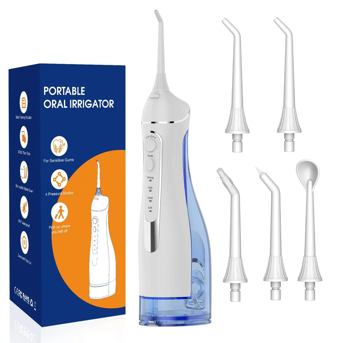  Ariflow C260 Oral Care 300ml 4 Modes 5 Tips — foto produk
