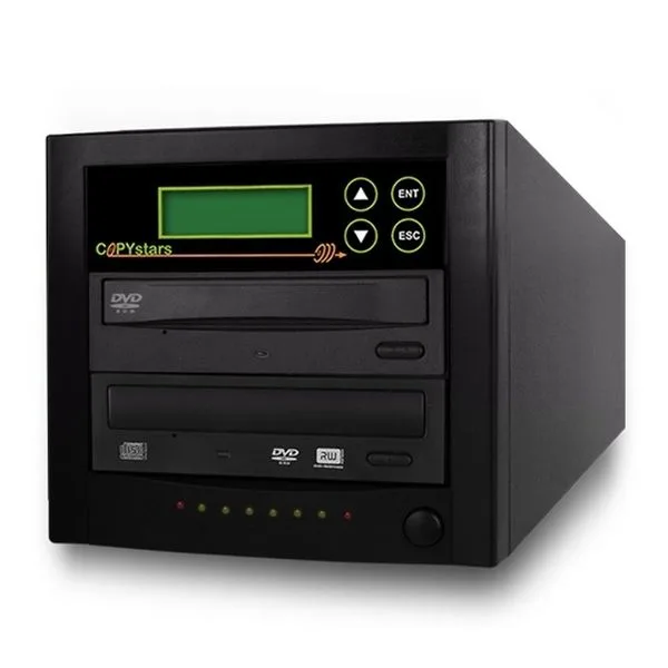 Copystars Copystars 1-1-SAM DVD Duplicator 1 to 1 Sata 64M 24X 16X 52X 40X 33MB/s Black — foto del prodotto