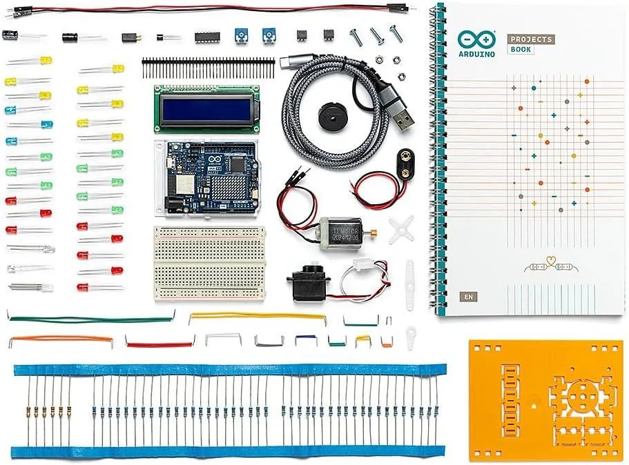Arduino Arduino Starter Kit R4 with UNO R4 WiFi board 13 projects — صورة المنتج