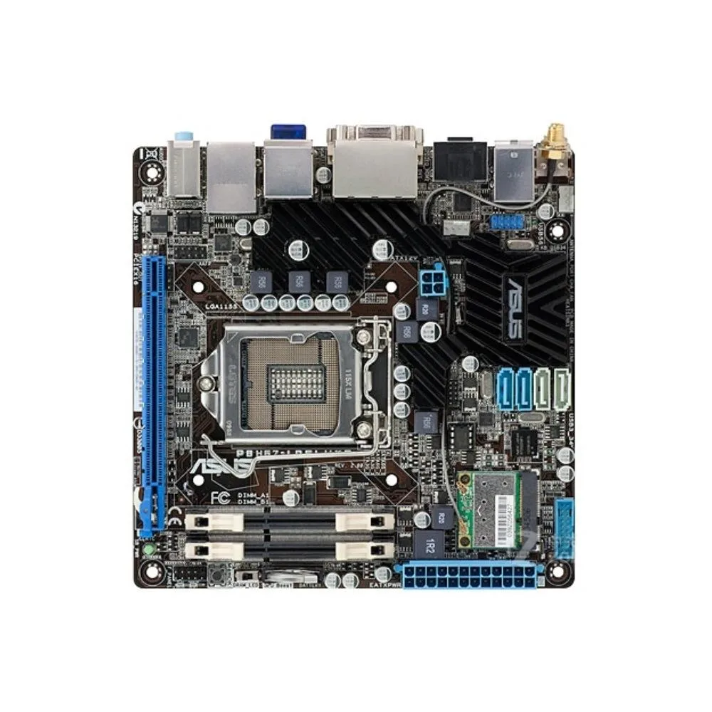 ASUS ASUS P8H67-I DELUXE Intel H67 DDR3 16GB Mini-ITX motherboard — product photo