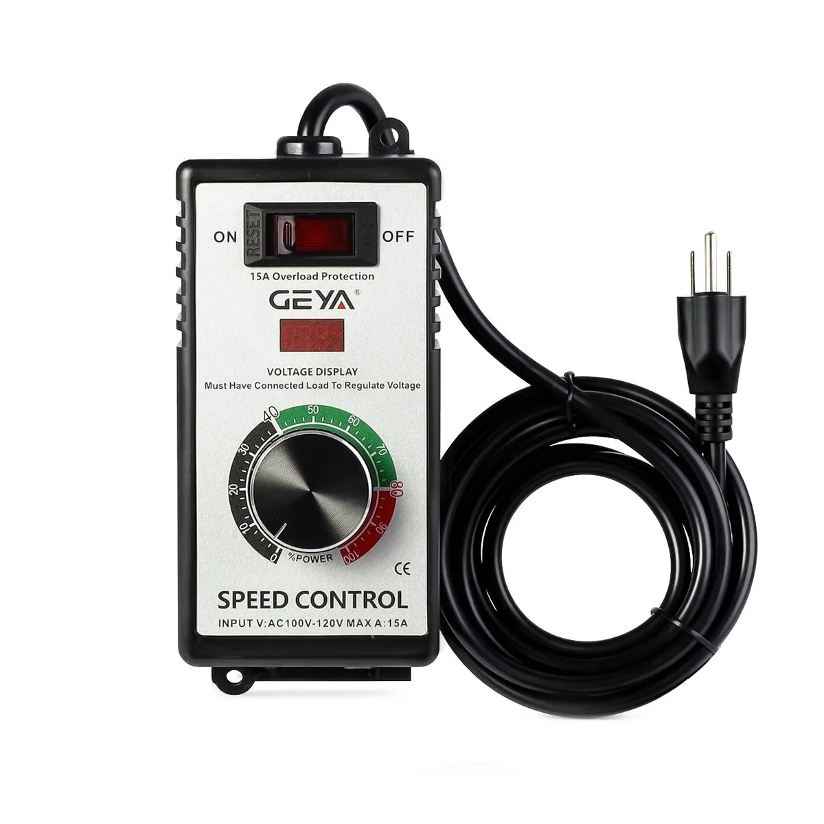  IGOYE SPEED CONTROL-100-120V-15A AC Motor Speed Controller — 제품 사진