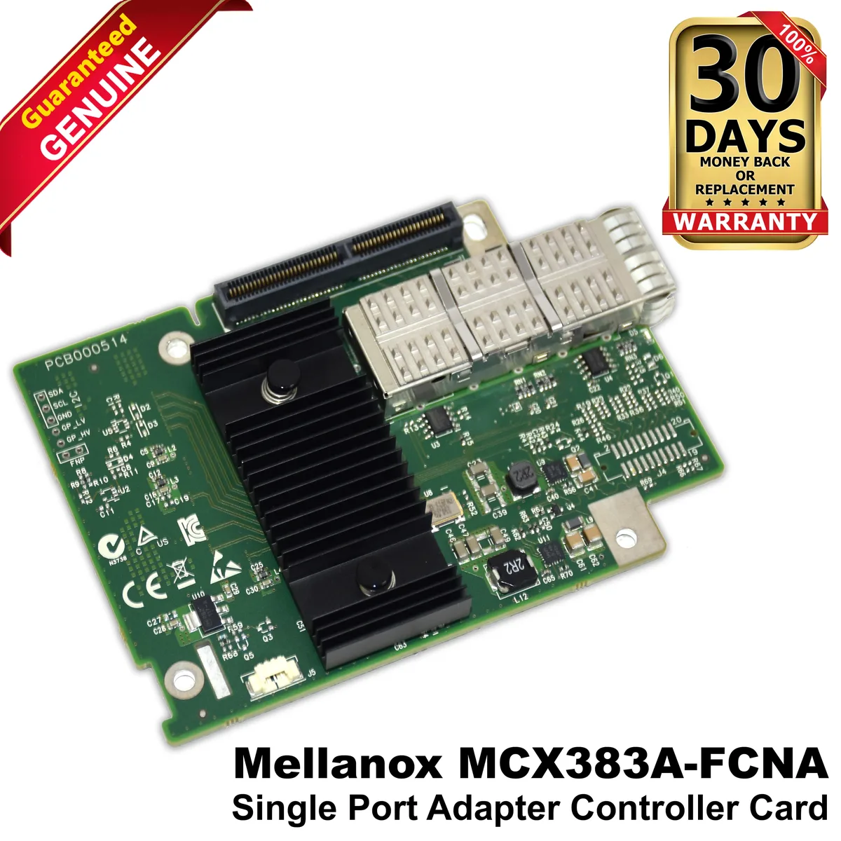 DELL DELL MCX383A-FCNA Single-Port Network Adapter Card XK4C4 — 제품 사진
