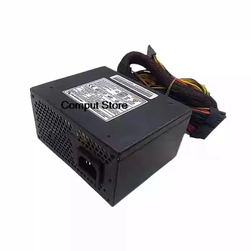Compact SFX power supply unit in matte black finish