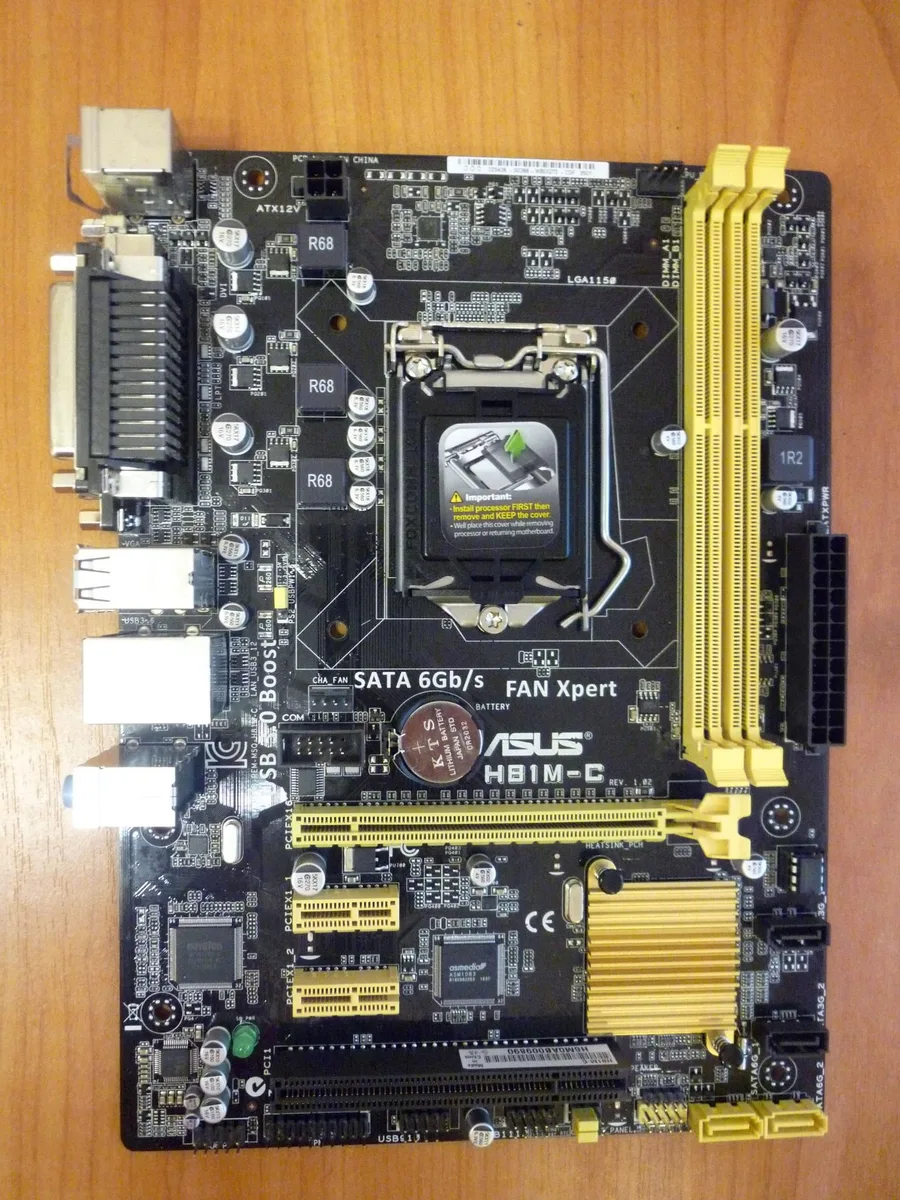 ASUS ASUS H81M-C LGA 1150 Intel H81 16GB DDR3 Micro ATX motherboard — product photo