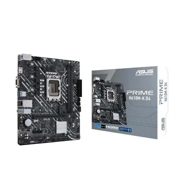 ASUS ASUS PRIME H610M-K D4 Intel Motherboard LGA 1700 — product photo