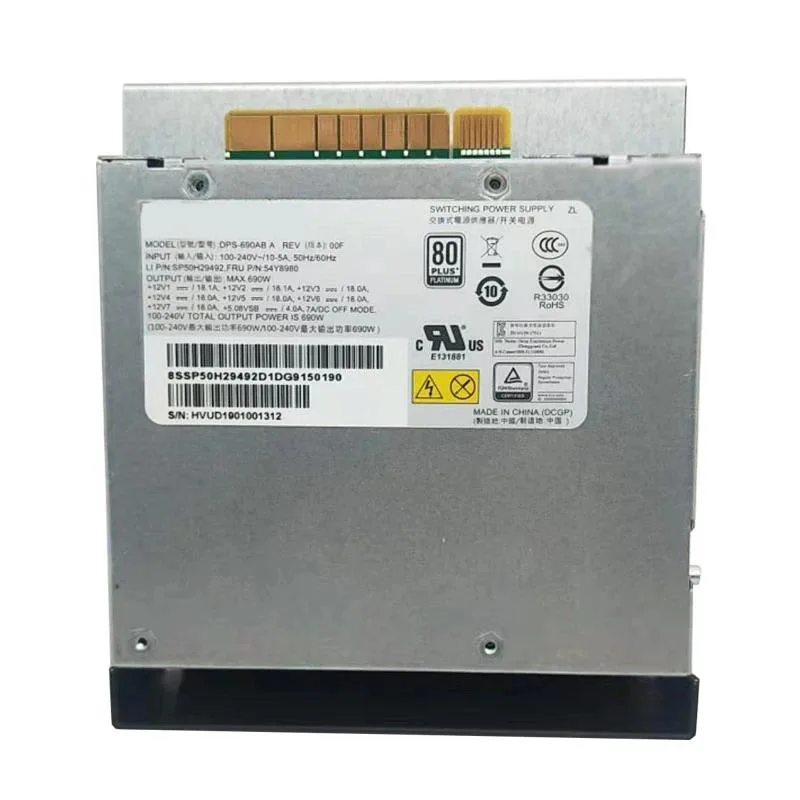 KHACHIMO KHACHIMO 690W ATX Power Supply DPS-690AB A 54Y8980 — photo du produit