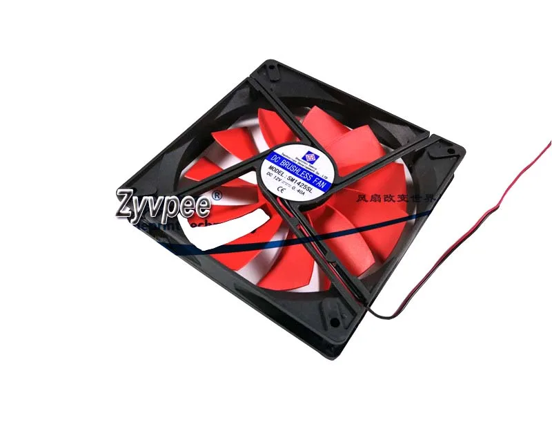 Zyvpee Zyvpee SM1425SL 140mm 25mm 12V 0.4A 2-pin 4-pin case fan — 商品照片