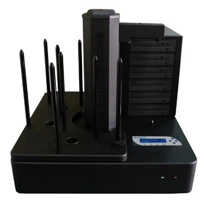 VinPower VinPower AERO660-S6T-BK duplicator 6 target 660 capacity 500GB HDD — صورة المنتج