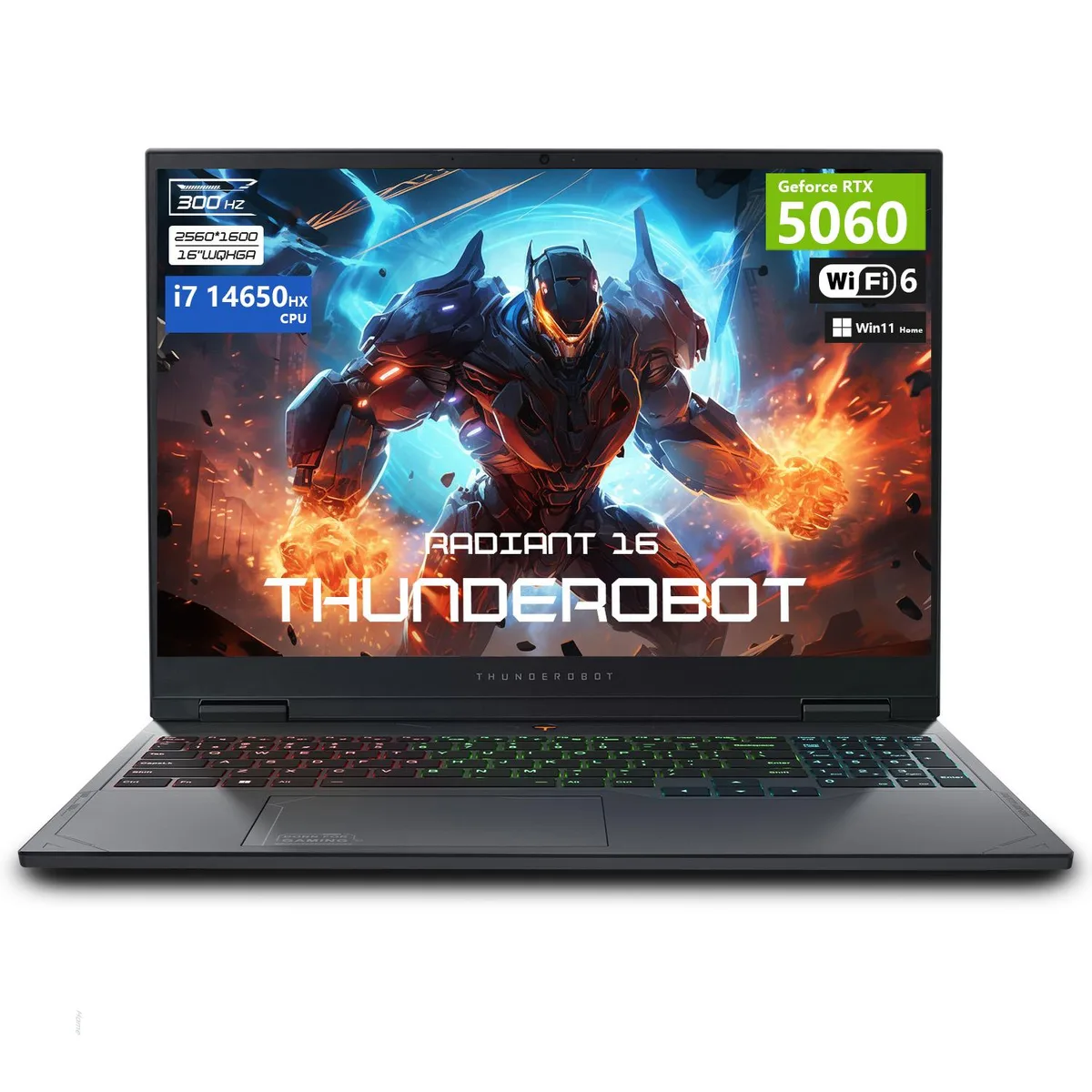 Thunderobot Thunderobot Radiant 16 gaming laptop Gray — toote foto