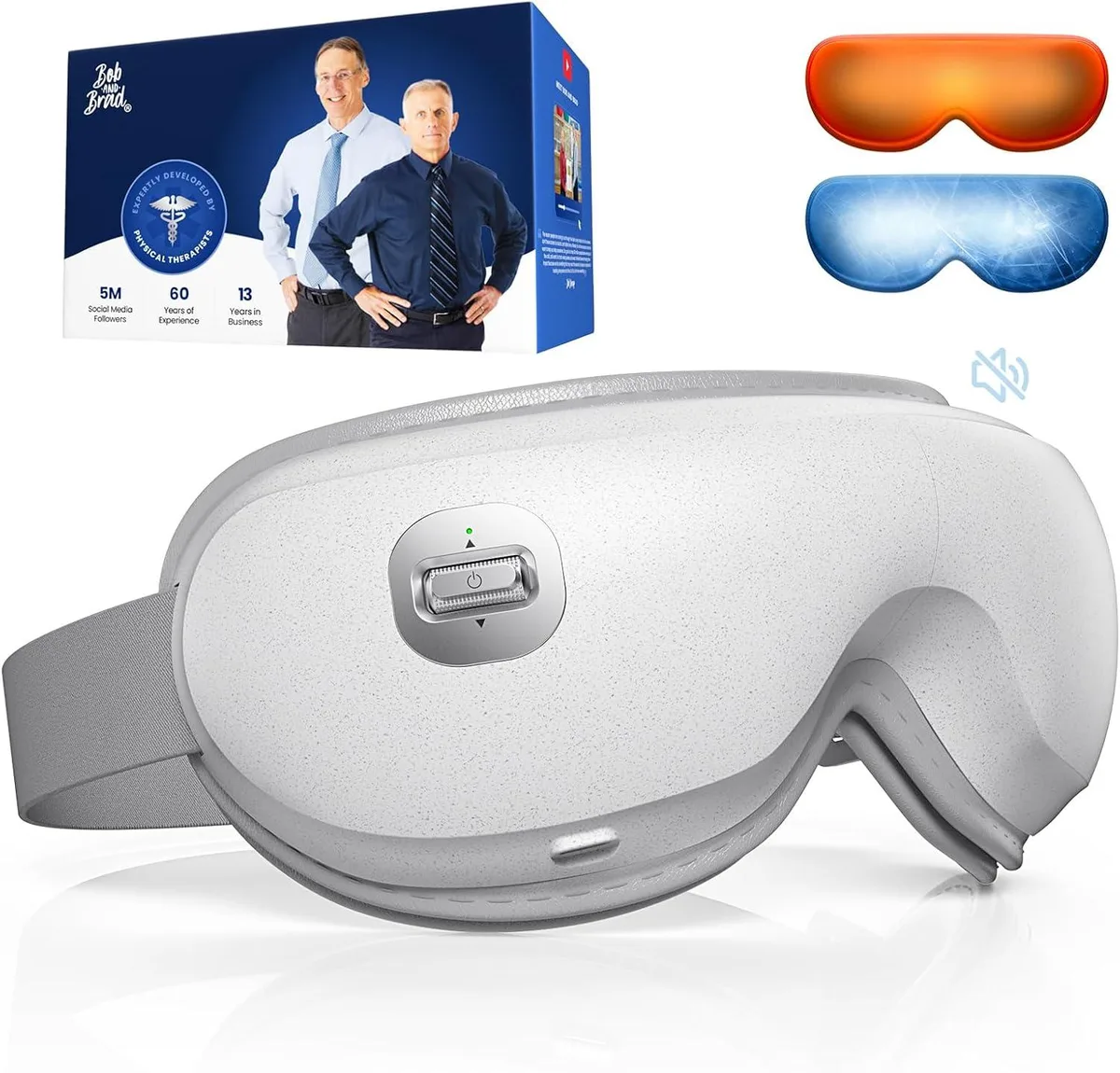 Bob and Brad Bob and Brad C60 Eye Massager White 35 dB .6 lb — foto produk