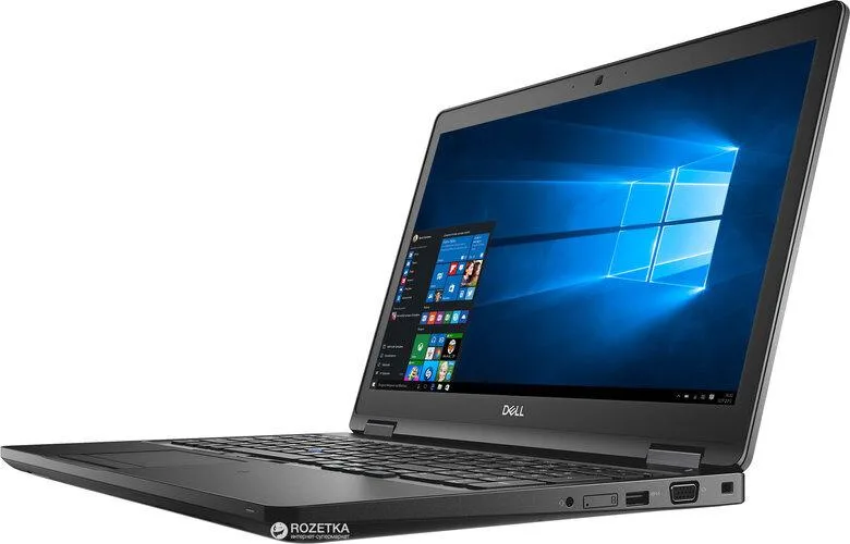 Silver Dell Latitude 5590 15.6 inch laptop closed view