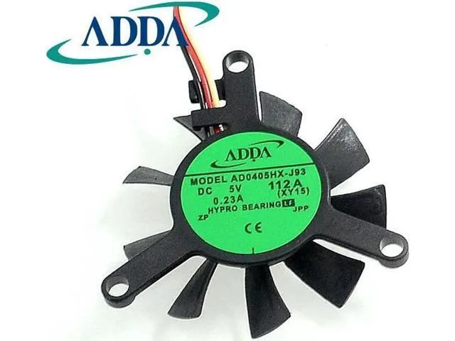 TSUJ TSUJ AD0405HX-J93 DC 5V 0.23A 3-wire case fan — product photo