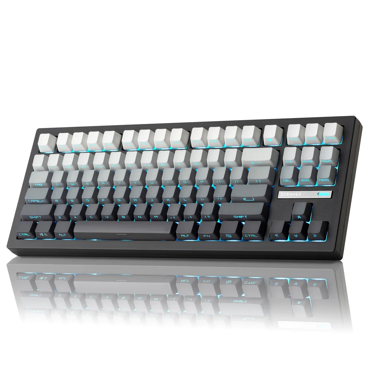 ZORNHER ZORNHER ZH870 Wireless Mechanical Gaming Keyboard 80% Midnight Sun — fotografija proizvoda