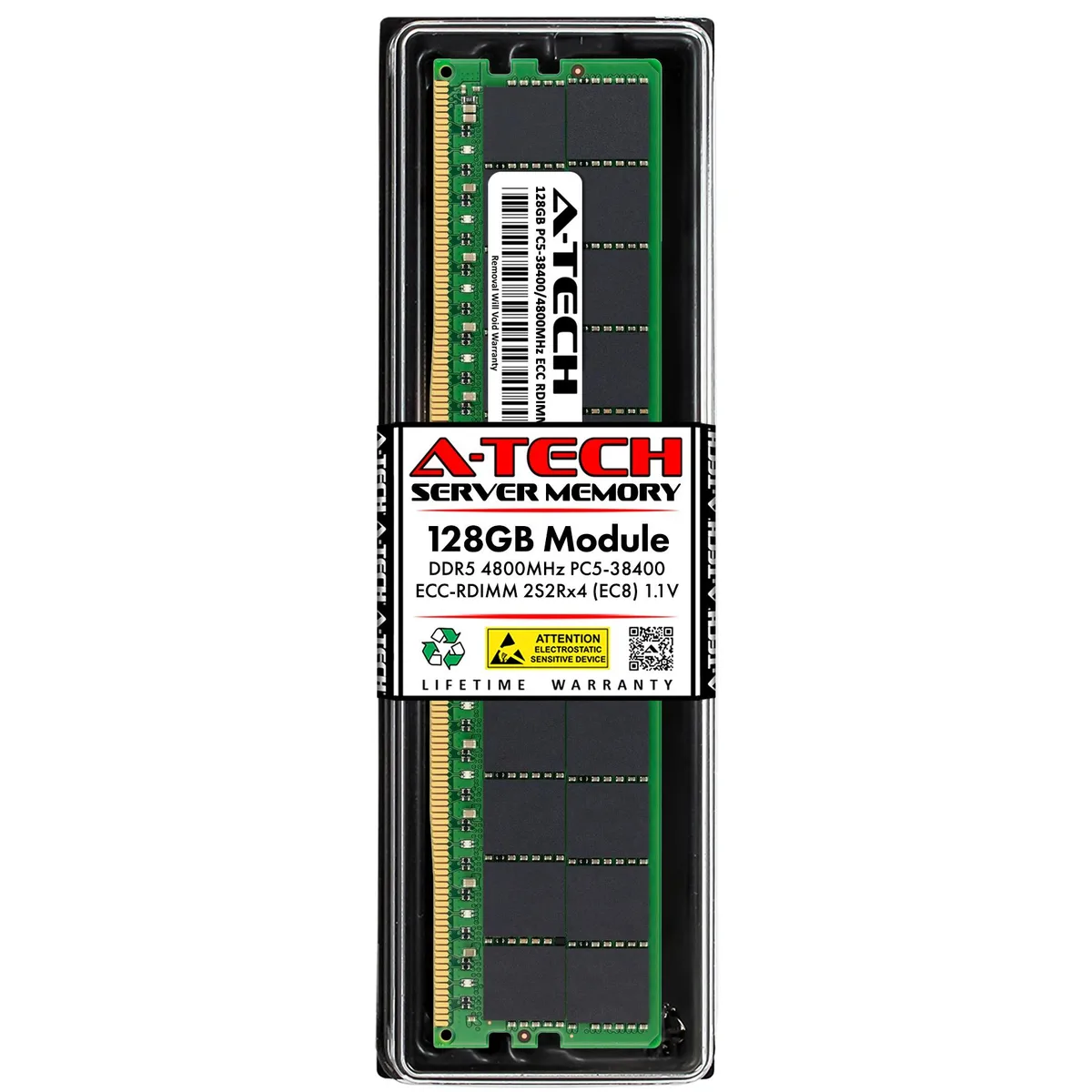 A-Tech A-Tech 128GB DDR5 4800 ECC RDIMM Server Memory — 商品照片