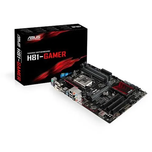 ATX motherboard with black PCB and blue accents