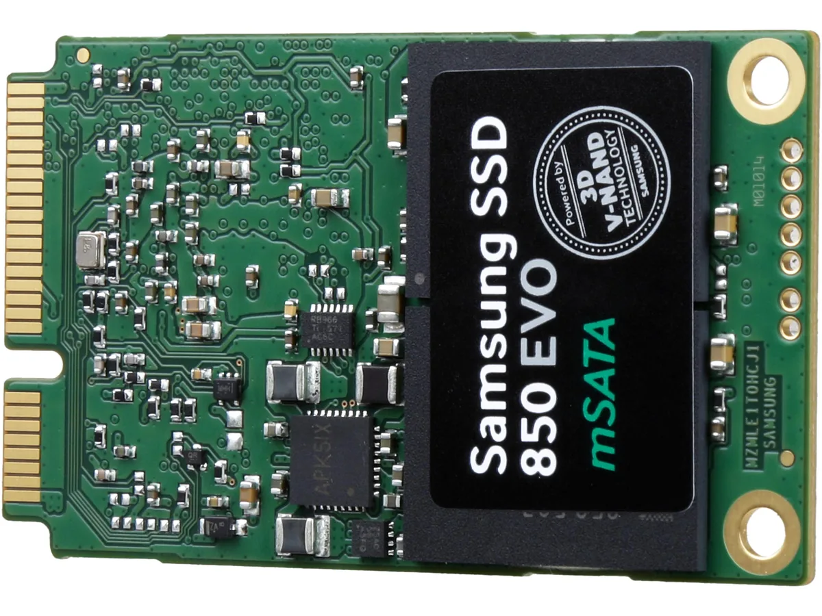SAMSUNG SAMSUNG 850 EVO 1TB mSATA internal SSD MZ-M5E1T0BW — photo du produit