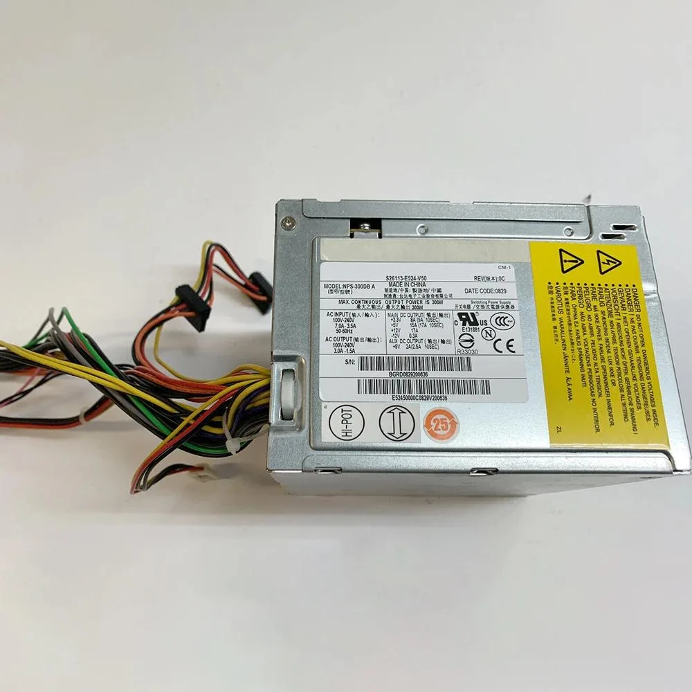 KHACHIMO KHACHIMO NPS-300DB A S26113-E524-V50 300W IPC Power Supply — photo du produit
