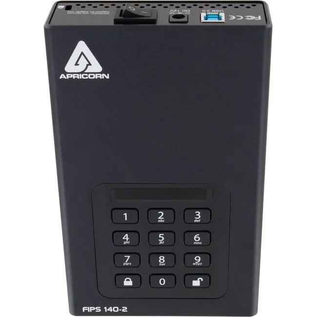 Apricorn Apricorn ADT3PL256F18TB 18 TB external hard drive — תמונת המוצר