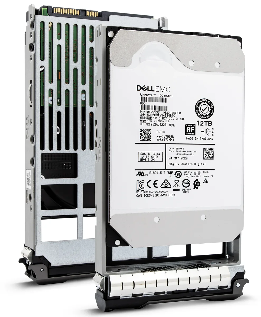 DELL DELL 400-AUTD 12TB 3.5" SAS 12Gb/s 7200 RPM internal hard drive — 商品写真