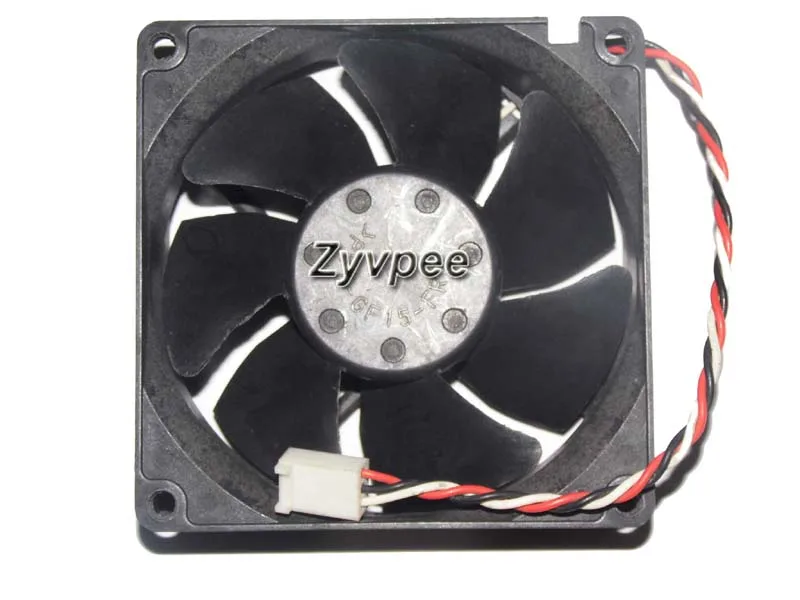 Zyvpee Zyvpee 3110GL-B4W-B89 80mm 25mm 3-Pin Ball Bearing Case Fan — foto produk