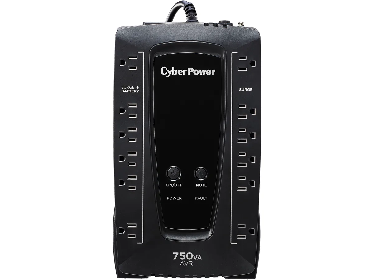 CyberPower CyberPower AVRG750U 750 VA 450 W 12 Outlets UPS — 제품 사진