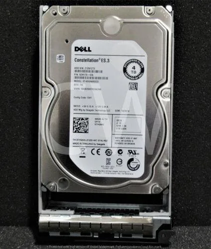 DELL DELL ST4000NM0033 4TB 7200 RPM 64MB 3.5" SATA internal hard drive — foto del producto