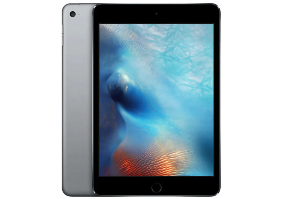Apple Apple iPad Mini 4 128GB Space Gray tablet 653046196727 — produktbild