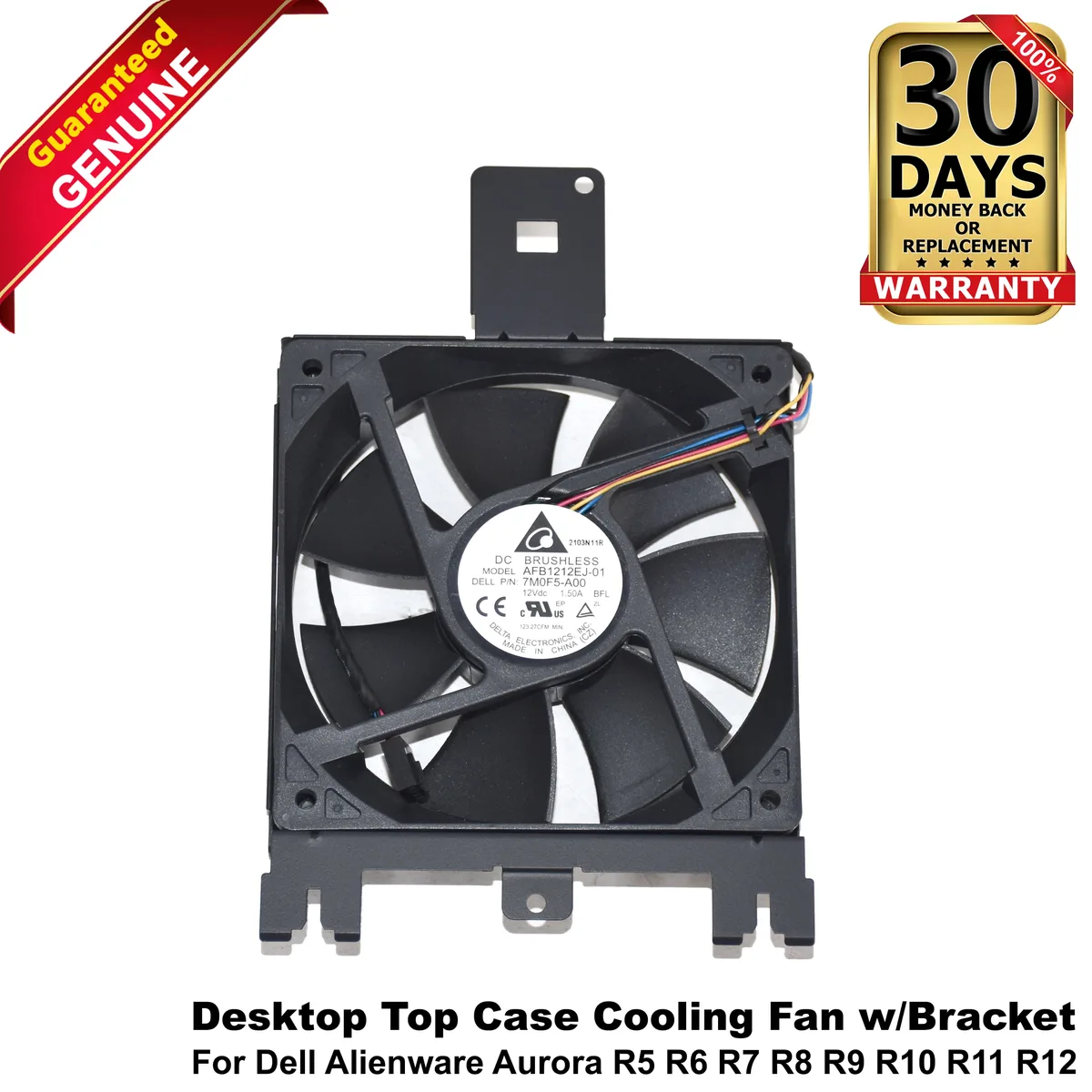 DELL DELL Alienware Aurora Top Case Fan Assembly 78JPW — product photo