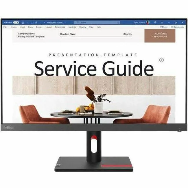 Lenovo Lenovo ThinkVision S24i-30 63DEKAT3US 24" 100Hz IPS monitor — product photo