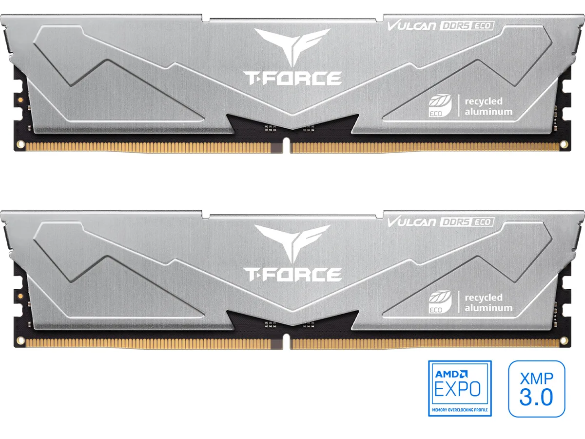 Team Group Team Group FLESD532G6400HC38JDC01 32GB (2 x 16GB) DDR5 6400 CL38 desktop RAM — photo du produit
