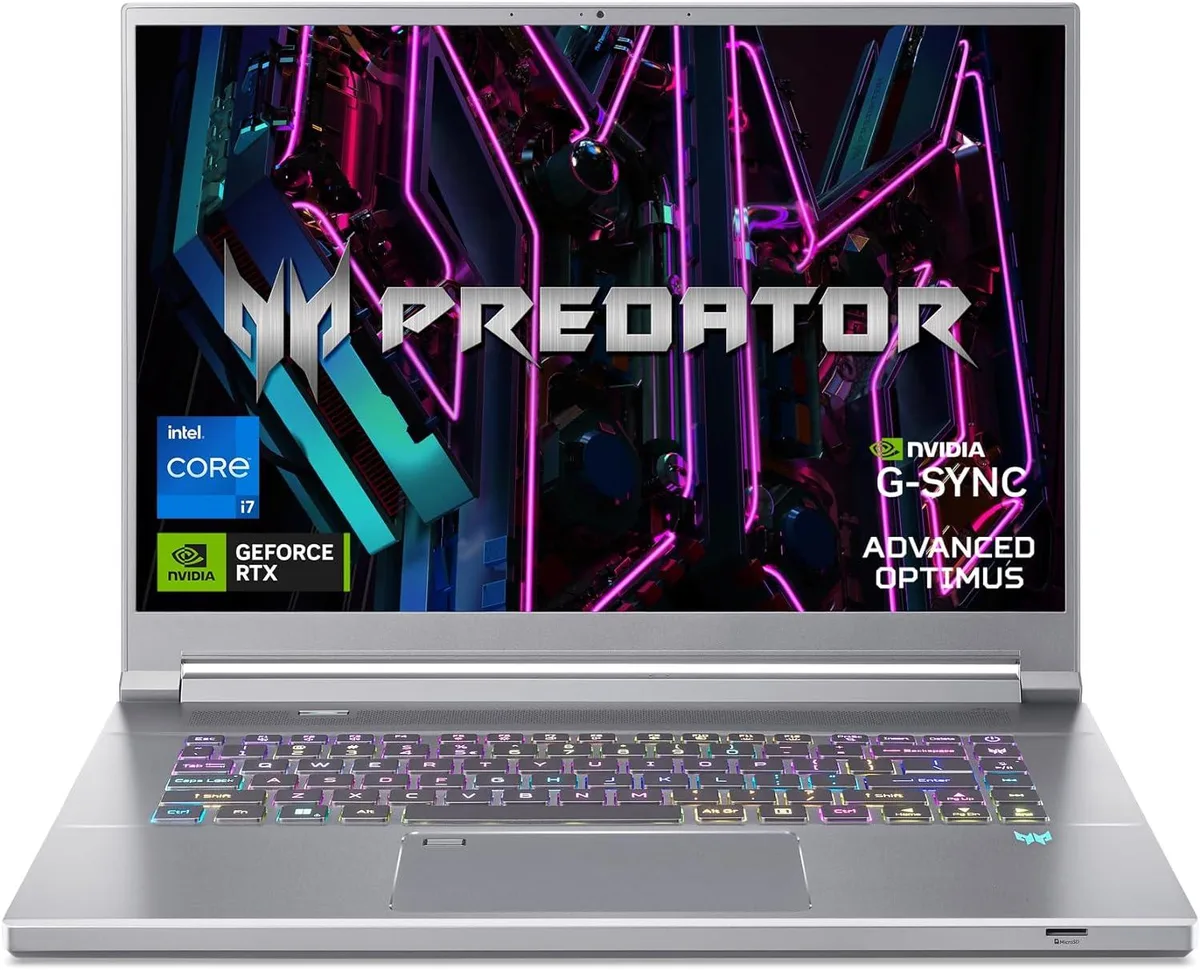 Acer America Acer America Predator Triton 16 PT16-51-76XZ gaming laptop 16.0 13700H 4070 16GB 1TB 240Hz — produktbilde