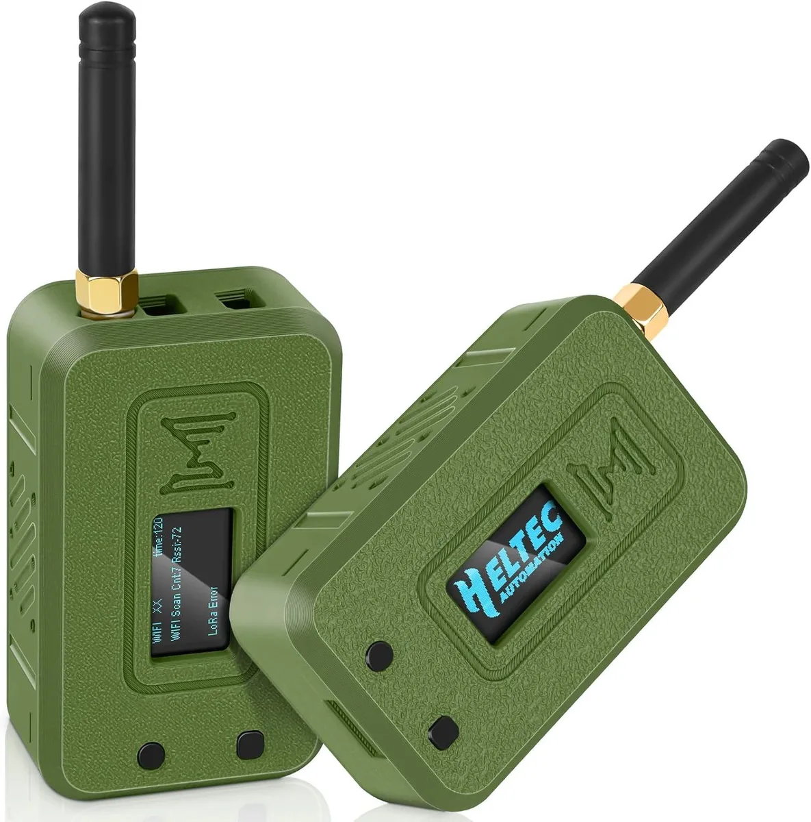 MCDODO MCDODO ESP32 LoRa V3 Development Board 915 MHz 3000mAh Battery Case 0.96 OLED Type C N35 Green — 商品照片