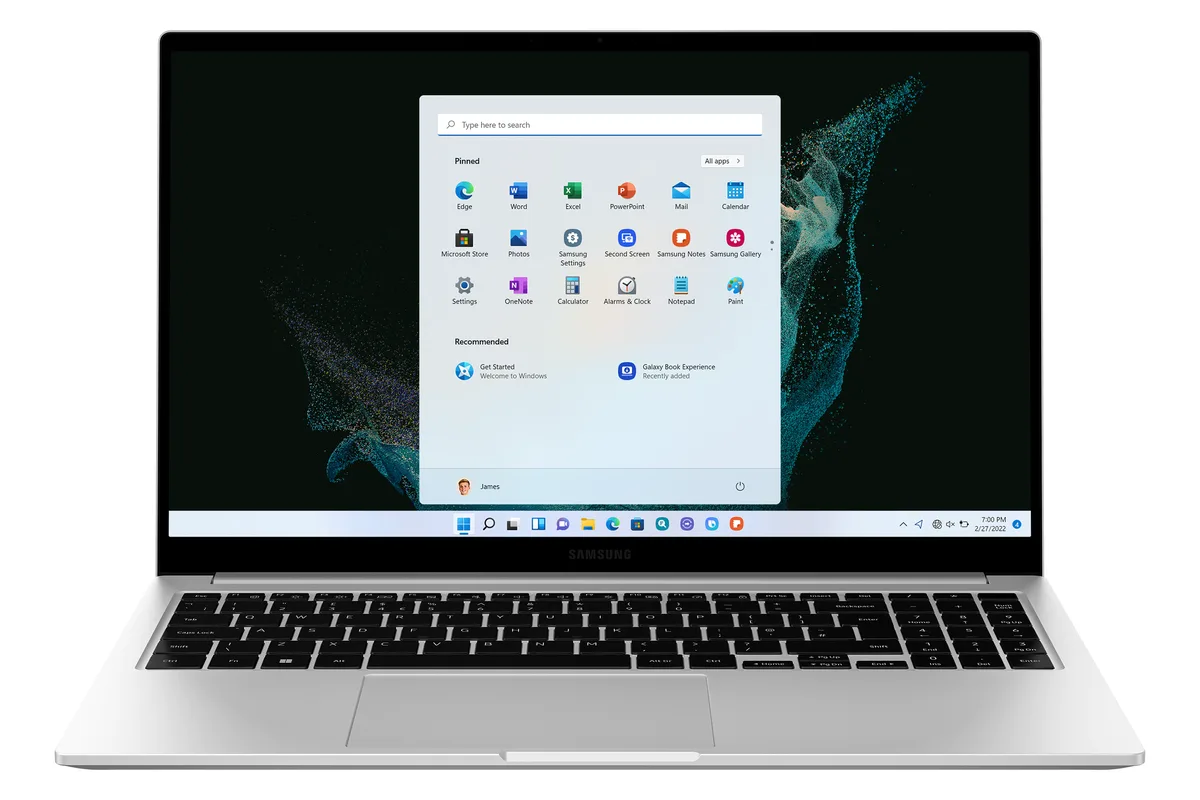 SAMSUNG SAMSUNG Galaxy Book2 NP750XED-KB2CA Core i7-1255U 8GB 256GB SSD 15.6 — product photo