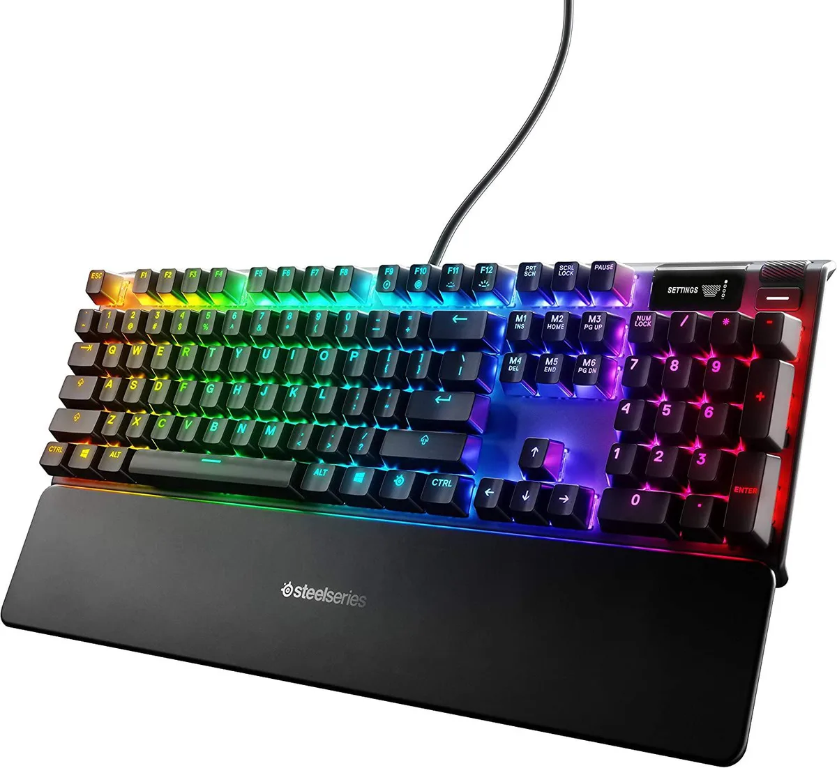 SteelSeries SteelSeries Apex Pro Gaming Keyboard OmniPoint .4-3.6mm OLED RGB Black — produktbild